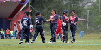 नवौं राष्ट्रिय : महिला क्रिकेटमा पुलिस फाइनलमा